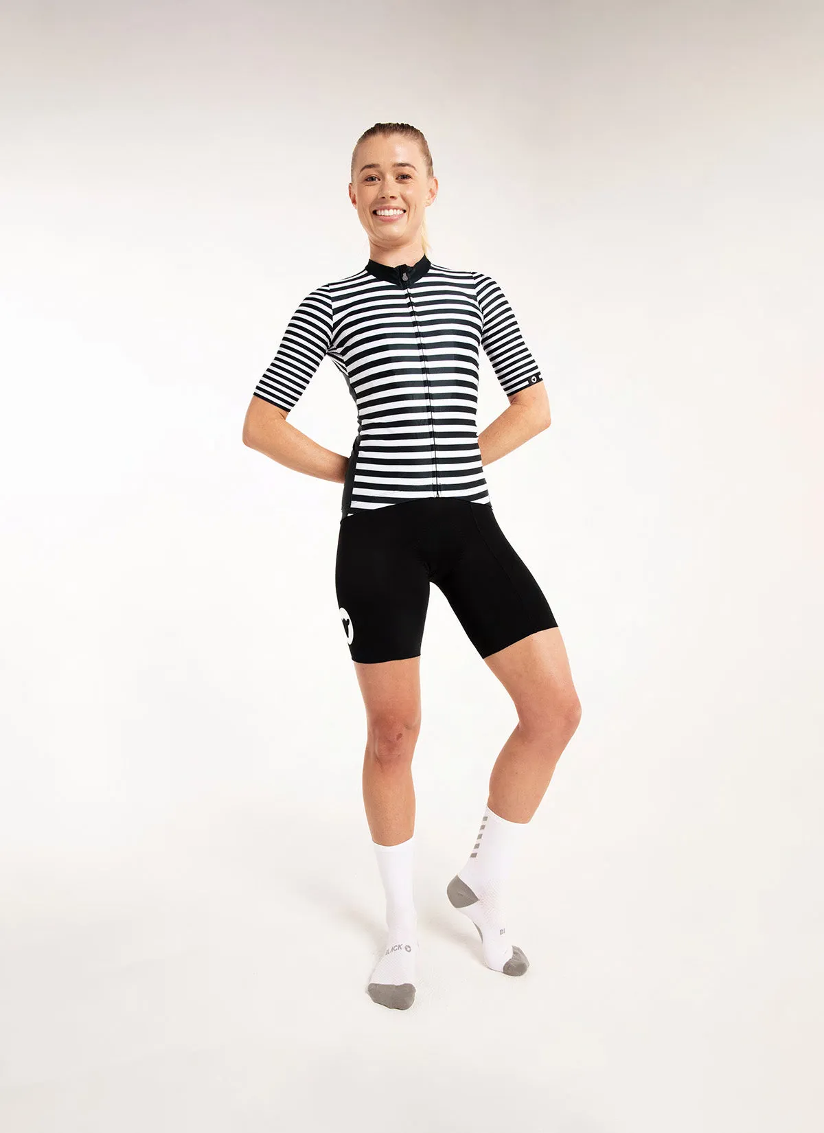Women's Essentials TEAM Jersey - Woodland Stripe