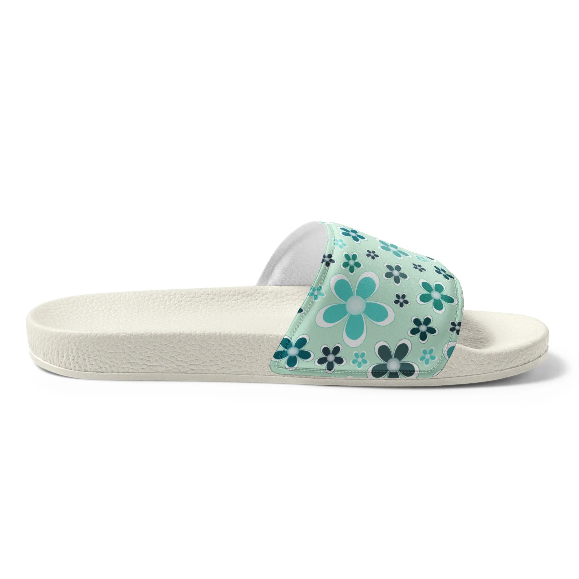 Women's slides  - Flower Pattern - print on demand