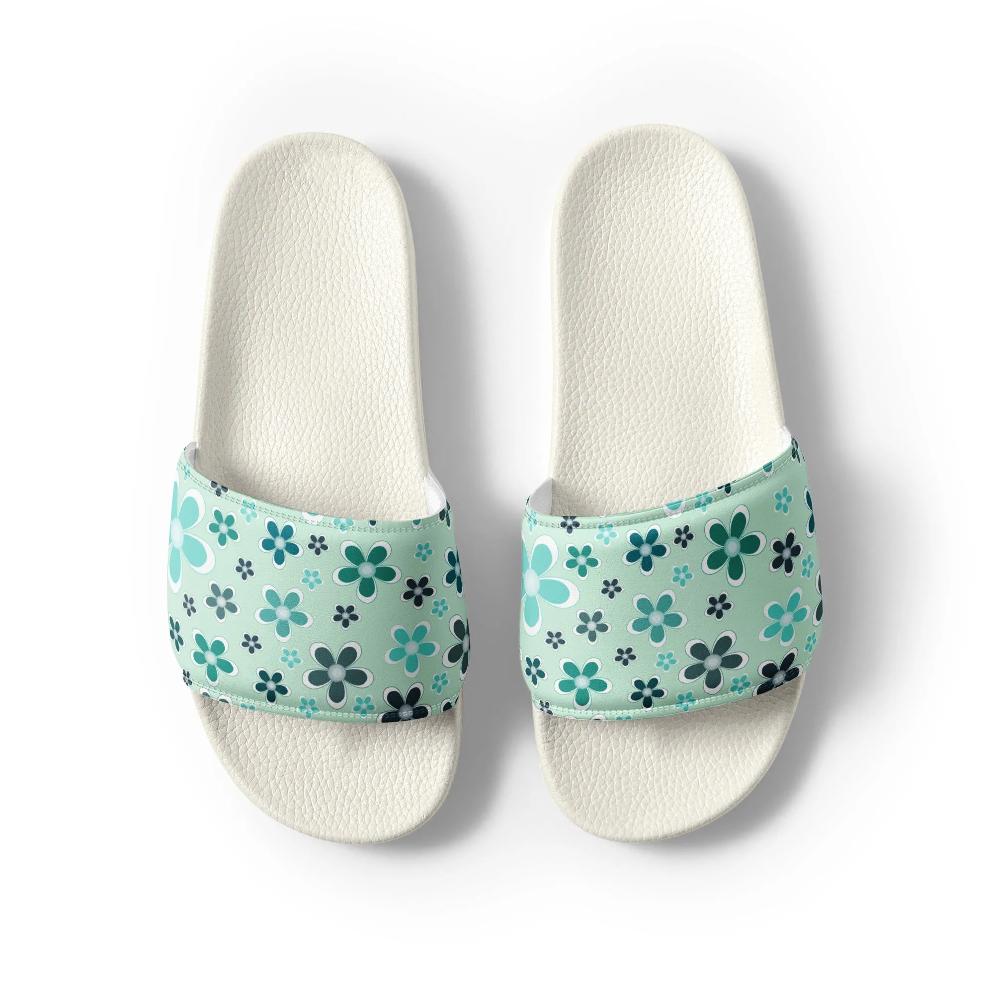 Women's slides  - Flower Pattern - print on demand