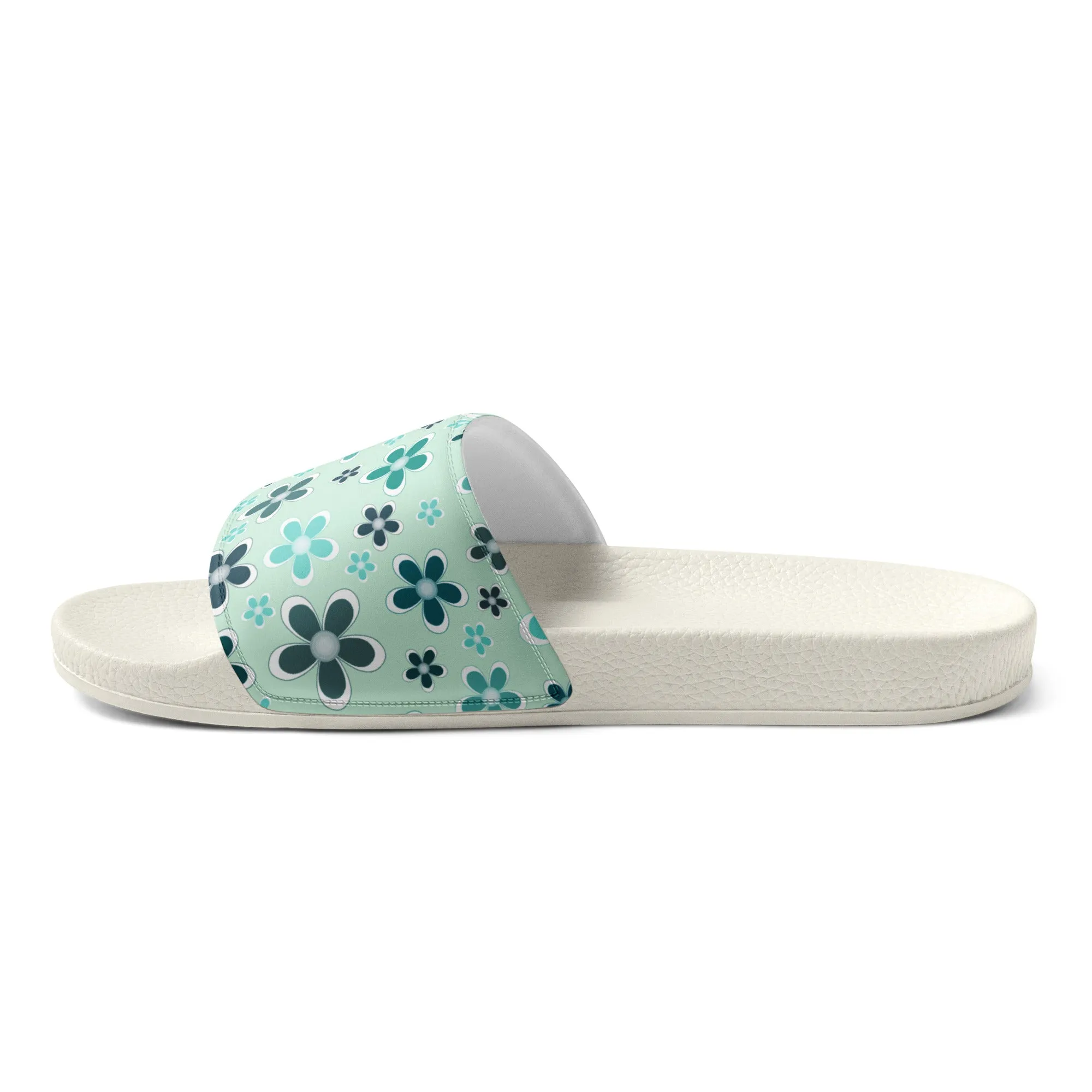 Women's slides  - Flower Pattern - print on demand