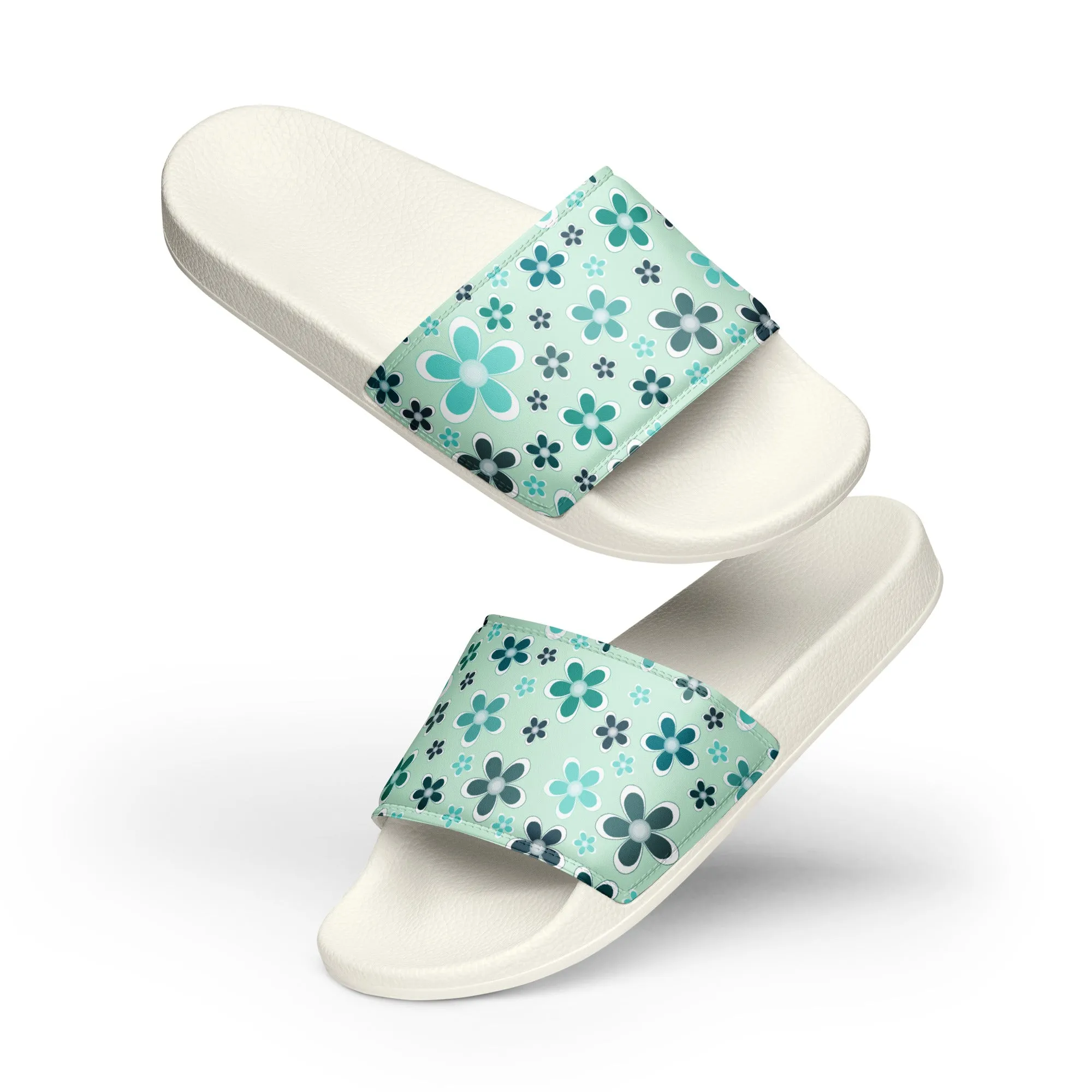 Women's slides  - Flower Pattern - print on demand