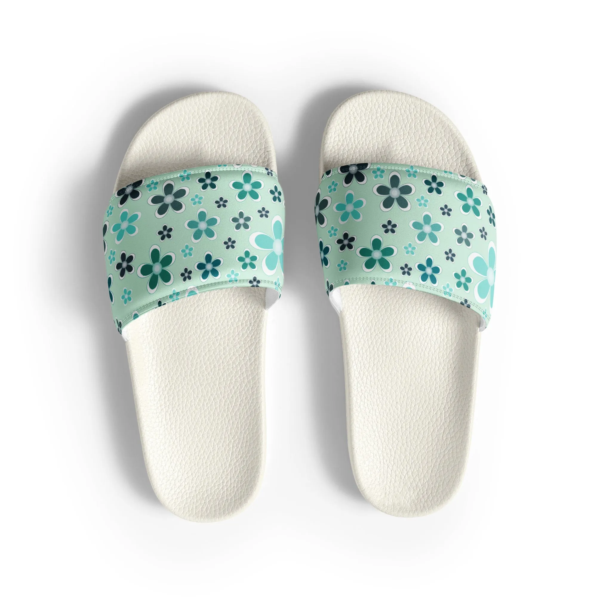 Women's slides  - Flower Pattern - print on demand
