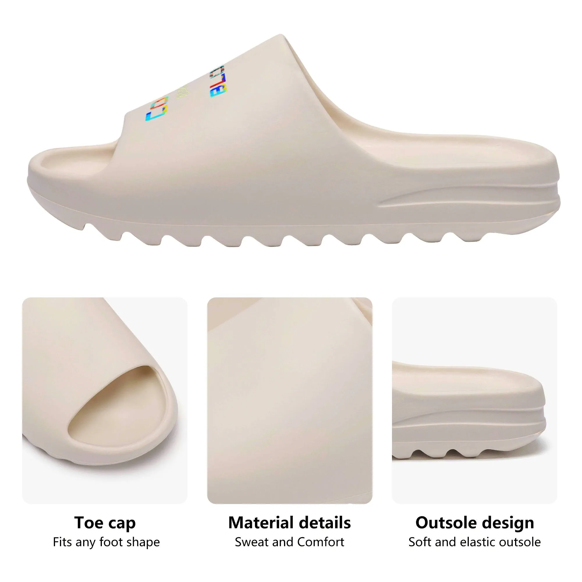 Women's Soft Platform Slide Sandals